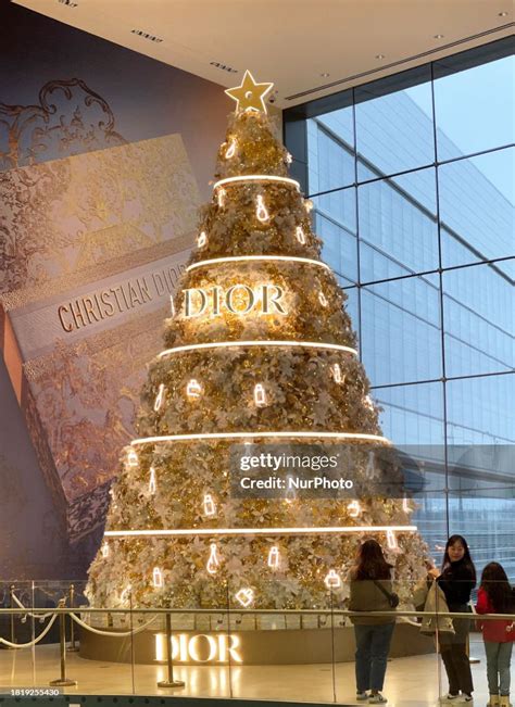 toronto dior christmas tree|Dior christmas tree photos.